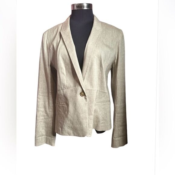 Halogen Linen Blazer - Picture 1 of 4